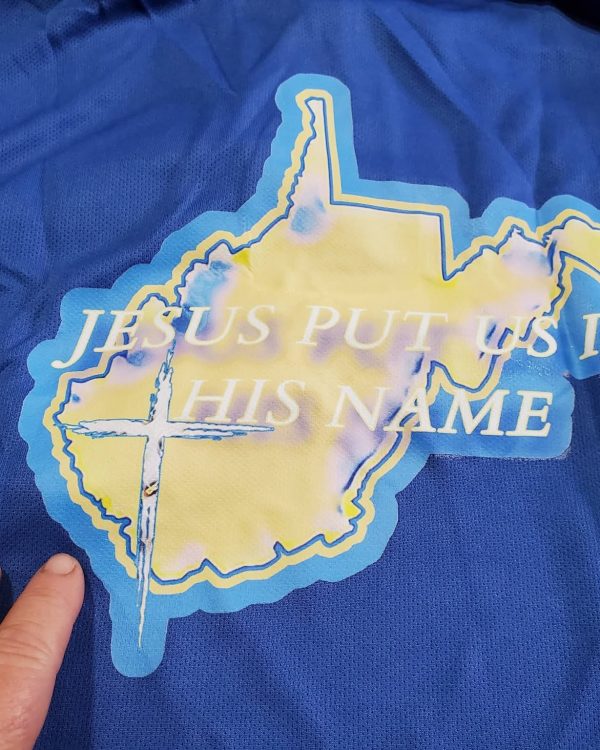 Jesus Put us in His Name T-Shirt